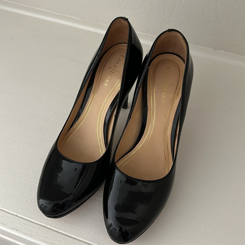 Cole Haan Nikeair Black Pumps | Heels with Platform